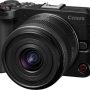 Canon - EOS R50 V 4K Video Mirrorless Camera with RF-S14-30mm F4-6.3 IS STM PZ Lens - Black - Image 1
