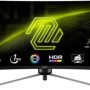 MSI - MAG345CQR 34" Curved Ultra Wide QHD 180Hz 1ms Adaptive Sync Gaming Monitor with HDR ready (DisplayPort, HDMI, ) - Black - Image 1