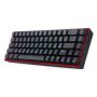 REDRAGON - K631-RGB 65% Wired Mechanical Red Switch Gaming Keyboard with RGB Backlighting - Black - Image 2