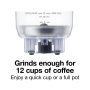 Proctor Silex - Sound Shield Coffee Grinder - Black - Image 4