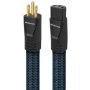 AudioQuest - Monsoon 3.3' Power Cable with C19 to 3-Prong Wall Plug Connectors - Black - Image 1