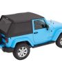 Bestop - Trektop - Jeep '07-18 Wrangler JK 2-Door (Premium Blk Twill) - Black - Image 1