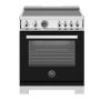 Bertazzoni - 30" Professional Series range - Electric self clean oven - 4 induction zones - Black - Image 1
