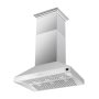 Forno Appliances - 48 inches - Externally Vented - Island Range Hood - Stainless Steel - Image 2