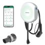 Greenworks - Level 2 NEMA 10-50r Plug In Electric Vehicle (EV) Charger-up to 40 Amps/ 240-Volt with 20-ft Cable - White - Image 1