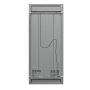 Forno Appliances - 37 in. Wide Salerno 15.6 Cu. Ft. Built-In Side-by-Side Refrigerator with Spill-proof Shelves - Stainless Steel VCM - Image 3