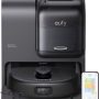 eufy - Robot Vacuum Omni E28 and Roller Mop with Faster Self-Cleaning, Detangle Brush, Portable Carpet Cleaner, Edge Cleaning - Black - Image 1