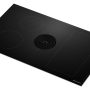 KitchenAid - 36 inch Wide 4 element Built-In Downdraft Electric Induction Cooktop with Bridge XL Even-Heat Zone - Black - Image 3