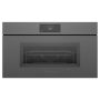 Fisher & Paykel - 30" 1.7 Cu. Ft. Single Convection Speed Oven, 6.8 Touchscreen, Handleless - Compact - Minimal Grey - Gray - Image 1