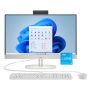 HP - 23.8" Full HD Touch-Screen All-in-One - Intel Core i3 N300 2023 - 8GB Memory - 512GB SSD - Shell White - Image 1