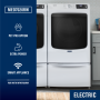 Maytag - 7.4 Cu. Ft. Smart Electric Dryer with Steam and Pet Pro System - White - Image 3