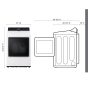 LG - 7.3 Cu. Ft. Smart Dryer with Steam and EasyLoad Door - Image 4