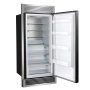 Forno Appliances - Maderno 13.6 Cu. Ft. Built-In Upright Convertible Refrigerator with Right Swing Door & Decorative Grill - Black/Silver - Image 4