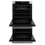 ZLINE - Autograph 30 in. True Convection Double Wall Oven & Nickel Helix Handles (WADZ-30-KPN) - Stainless Steel - Image 2
