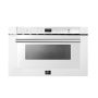 Forno Appliances - Capoliveri Espresso 1.2 cu. ft. Built-In Microwave Drawer with Sensor Cooking and Auto-Touch Feature - White - Image 1