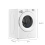 Whirlpool - 4.5 Cu. Ft. High Efficiency Front Load Washer with Tumble Fresh Option - White - Image 3