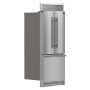 Forno Appliances - 30 in. Wide Gallipoli 17.5 Cu. Ft. Freestanding French Door Refrigerator with Decorative Trim Grill - Stainless Steel - Image 4