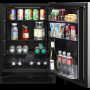 Whirlpool - 5.1 Cu. Ft. Built-In Mini Fridge - Stainless Steel - Image 4