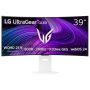LG - UltraGear 39" OLED Curved WQHD 240Hz 0.03ms G-Sync/FreeSync Premium Smart Gaming Monitor with DisplayHDR 400 TRUE BLACK - White - Image 1