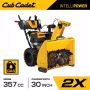 30 in. 357cc 2X Fuel Injected (EFI) Two-Stage Electric Start Gas Snow Blower with IntelliPower Tech and Heated Grips - Image 1