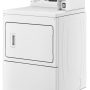 Whirlpool - 7.4 Cu. Ft. Commercial Electric Dryer with Factory Installed Coin Drop & Coin Box - White - Image 2
