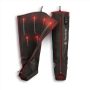 Therabody - JetBoots PRO Plus - Wireless Compression Boots With Vibration & Infrared LED Light - Tall - Black - Image 1
