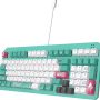 ASUS - TUF Gaming K3 Gen II 96% Wired Optical-Mechanical RGB Gaming Keyboard - Hatsune Miku Edition - Image 3