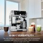 Ninja - Luxe Café Pro Series 4 in 1 Espresso, Drip Coffee, Cold & Hot Brew, Tamper, Grinder, Scale, Hands-Free Frother - Stainless Steel - Image 4
