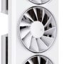 XFX - Swift AMD Radeon RX 9070 OC 16GB GDDR6 PCI Express 5.0 Gaming Graphics Card - White - Image 2