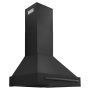 ZLINE - 30 inches - Convertible & Externally Vented - Wall Range Hood - Black - Image 4