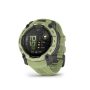 Garmin - Instinct 3 GPS Smartwatch 50 mm AMOLED Fiber-reinforced Polymer - Fern Green with Fern Green Band - (2026) - Image 1