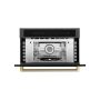 ZLINE - Autograph 30 in. 1.6 cu ft. Built-in Convection Microwave Oven in Black Stainless and Champagne Bronze Helix Handle - Black Stainless Steel - Image 2