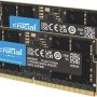 Crucial - 64GB Kit (2x32GB) DDR5 5600MHz C46 SODIMM Laptop Memory - Black - Image 1