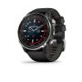Garmin - Descent Mk3i GPS Dive Smartwatch – 51 mm Fiber-reinforced polymer - Silver and Black PVD Titanium with Black/Gray Band - (2026) - Image 1