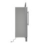 Forno Appliances - Maderno 13.6 Cu. Ft. Built-In Convertible Refrigerator/Freezer with Decorative Grill and Right Swing Door - Stainless Steel - Image 4