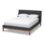 Louvain Dark Gray Full Platform Bed - Image 1