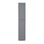 Lancaster Gray Plywood Shaker Stock Assembled Tall Pantry Kitchen Cabinet 18 in. W x 84 in. H x 27 in. D - Image 1
