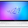 ASUS - ROG Zephyrus G16 16" OLED 2.5K 240Hz Gaming Laptop - Intel Core Ultra 9 - 32GB RAM - NVIDIA GeForce RTX 5070Ti - 2TB SSD - Platinum White - Image 1