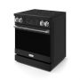 30 in. Wide 5 Elements Gordon Ramsay Series by Thor Kitchen 4.55 Cu. Ft Freestanding Electric Range w/ Stainless Handles - Black - Image 2