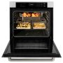 ZLINE - Autograph 30 in. True Convection Single Wall Oven & Nickel Helix Handle (WASZ-30-KPN) - Stainless Steel - Image 4