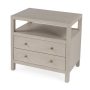 Celine 28" 2-Drawer Nightstand - Image 1