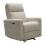 Nurture& The Glider Premium Power Recliner Nursery Glider Chair with Adjustable Head Support - Ivory Upholstery - Image 1
