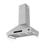 Forno Appliances - 36 inches - Externally Vented - Wall Range Hood - Stainless Steel - Image 2