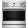 KitchenAid - 30 in. Wide 4 element 4.1 cu. ft. Freestanding Electric Induction Commercial-Style Range with Air Fry - Stainless Steel - Image 1