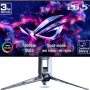 ASUS - ROG Swift 27" Dual Mode (2K 540Hz, HD 720Hz) OLED 0.02ms Gaming Monitor with FreeSync Premium Pro and HDR - Silver - Image 1