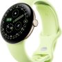 Google - Pixel Watch 4 (41mm) - LTE - Champagne Gold Case - Lemongrass Band - (2025) - Image 1