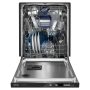 Maytag - 24 inch Top Control Built-In Stainless Steel Tub Dishwasher with 3rd Rack, Dual Power Filtration, 47 dBA - Black - Image 3