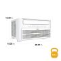 Whirlpool - 12,000 BTU Window Mounted Inverter Air Conditioner with Remote Control - White - Image 2