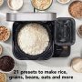 KitchenAid - Grain and Rice Cooker 8 Cup with Automatically Sensing Integrated Scale + Water Tank, KGC3155BM - Black - Image 2