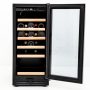 Avanti - Wine Cooler with Wood Accent Shelving, 30 Bottle Capacity, in Stainless Steel - Image 3